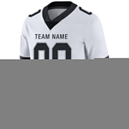 Custom LV.Raiders Football Jerseys Team Player or Personalized Design Your Own Name for Men's Women's Youth Jerseys Black