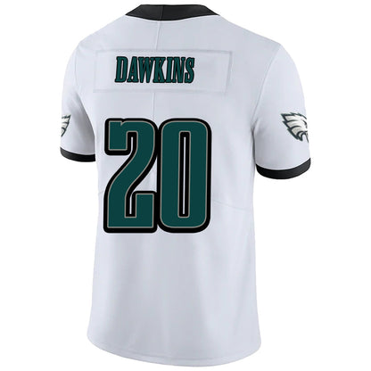 P.Eagles #20 Brian Dawkins White Stitched Player Vapor F.U.S.E. Limited Jersey