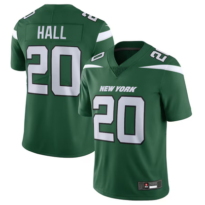 #20 Breece Hall Player NY.Jets Gotham Green Vapor Untouchable Limited Football Jerseys