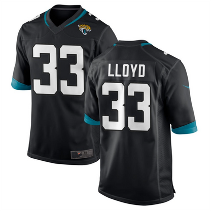 #33 Devin Lloyd Player J.Jaguars Black Game Football Jerseys