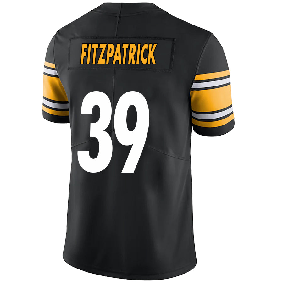 #39 Minkah Fitzpatrick Player P.Steelers Black Vapor F.U.S.E. Limited Football Jerseys