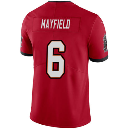 #6 Baker Mayfield Player TB.Buccaneers Red Vapor Untouchable Limited Football Jerseys