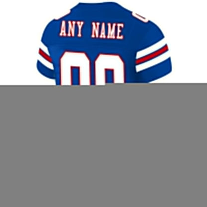 Custom B.Bills Football Jerseys Personalize Sports Shirt Design Royal Stitched Name And Number Christmas Birthday Gift