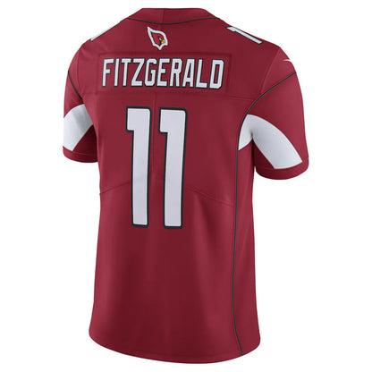 A.Cardinals #11 Larry Fitzgerald Player Cardinal Vapor Limited Football Jerseys