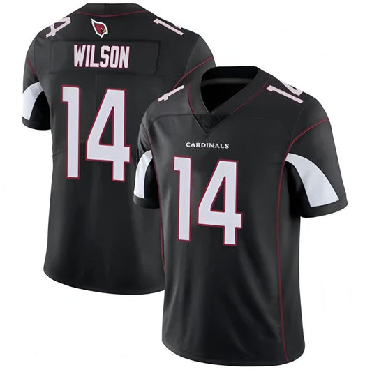 A.Cardinals #14 Michael Wilson Player Black Vapor Untouchable Elite Football Jerseys