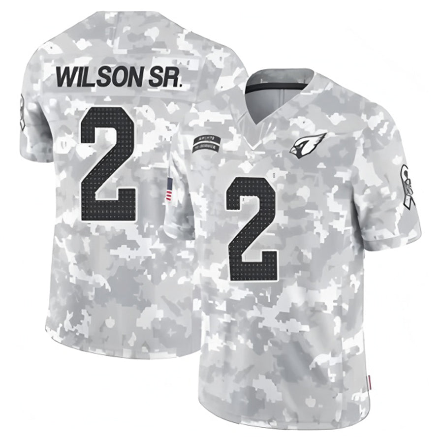 A.Cardinals #2 Mack Wilson Sr. Player Camo Salute to Service Limited Stitched Football Jerseys