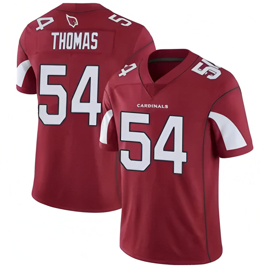 A.Cardinals #54 Xavier Thomas Player Cardinal Limited Vapor Untouchable Football Jerseys
