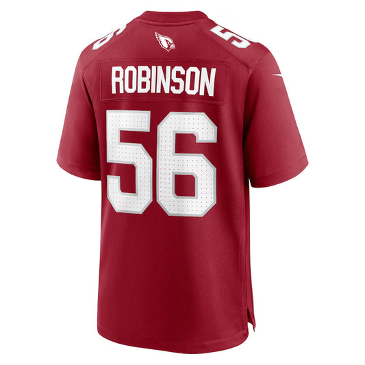 A.Cardinals #56 Darius Robinson Player Cardinal Home Game Football Jerseys