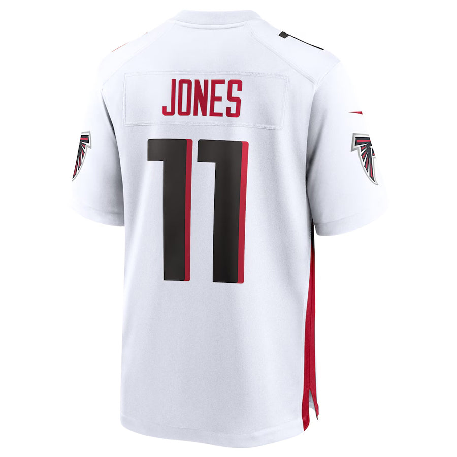 A.Falcons #11 Jalon Walker Player White Home Game Football Jerseys