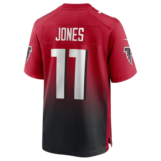 A.Falcons #11 Julio Jones Player Red Home Game Football Jerseys