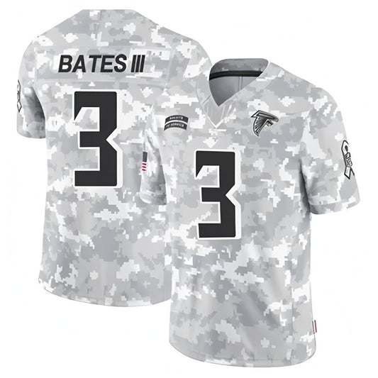 A.Falcons #3 Jessie Bates III Player Camo Salute to Service Limited Stitched Football Jerseys