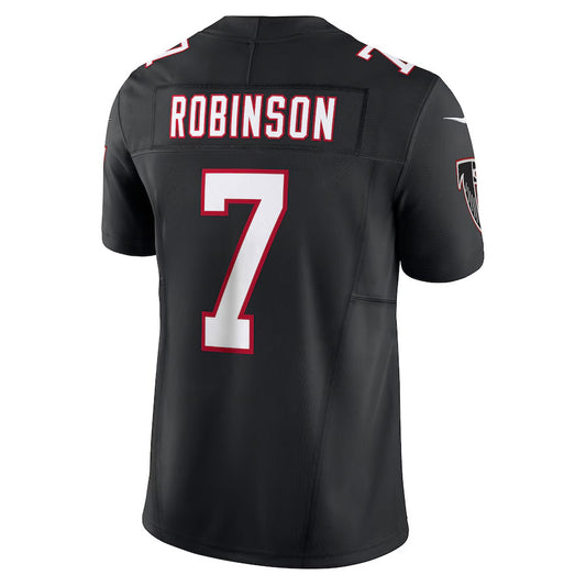 A.Falcons #7 Bijan Robinson Player Black Alternate Vapor F.U.S.E. Limited Football Jerseys