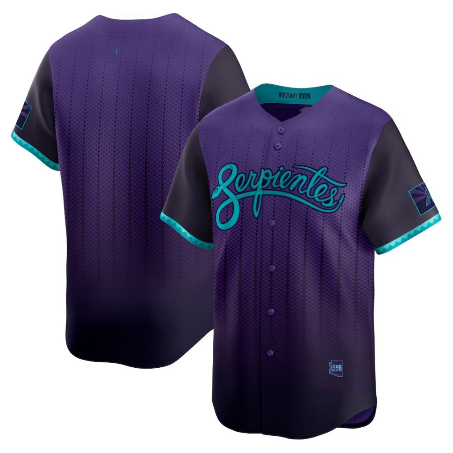 Arizona Diamondbacks Purple 2025 City Connect Limited Stitched Baseball Jersey