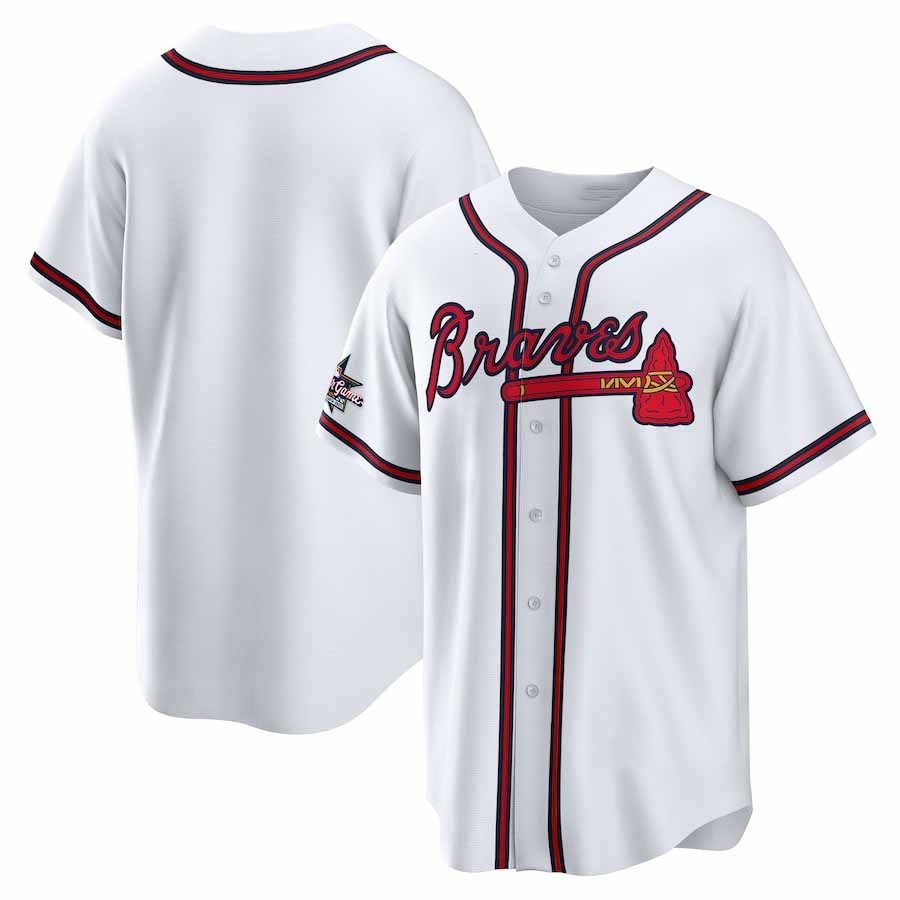 Atlanta Braves 2025 All-Star Game Home Replica Jersey - White Baseball Jersey