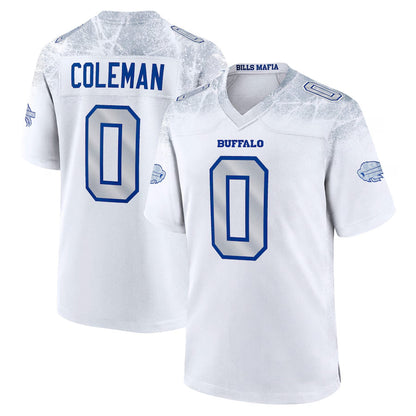 B.Bills #0 Keon Coleman Player White Rivalries Collection Game Football Jerseys