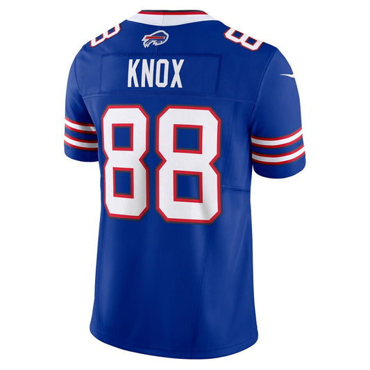 B.Bills #88 Dawson Knox Player Royal Vapor F.U.S.E. Limited Football Jerseys
