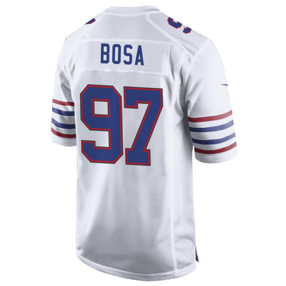 B.Bills #97 Joey Bosa Player Player White Alternate Game Football Jerseys