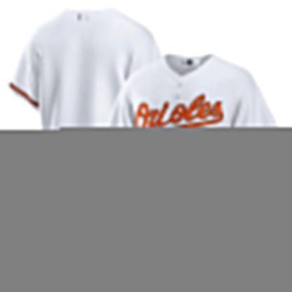 Baltimore Orioles White Home Blank Replica Jersey Baseball Jerseys