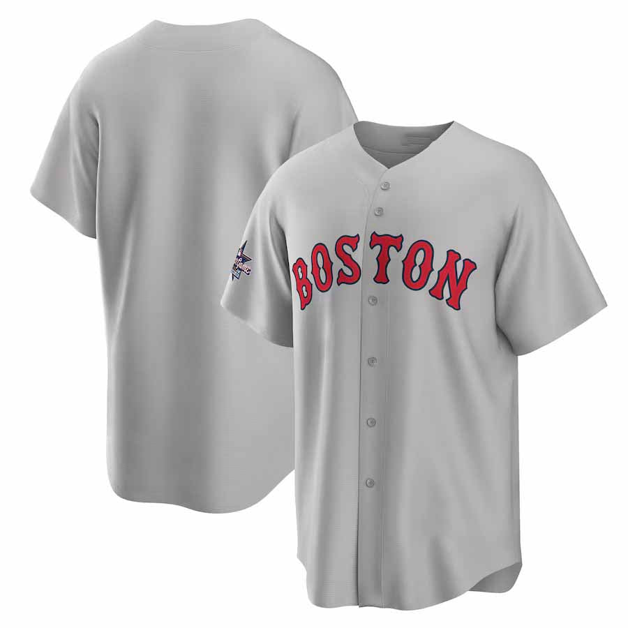 Boston Red Sox 2025 All-Star Game Away Replica Jersey - Gray Stitched Baseball Jersey