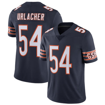 C.Bears #54 Brian Urlacher Player Navy Vapor Limited Game Football Jerseys