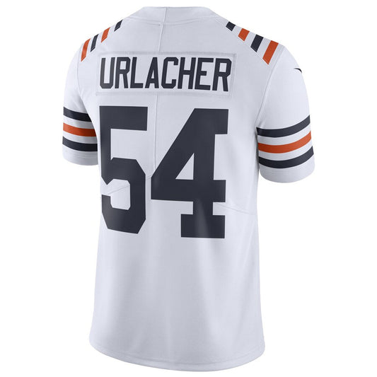 C.Bears #54 Brian Urlacher Player White Alternate Classic Limited Football Jerseys