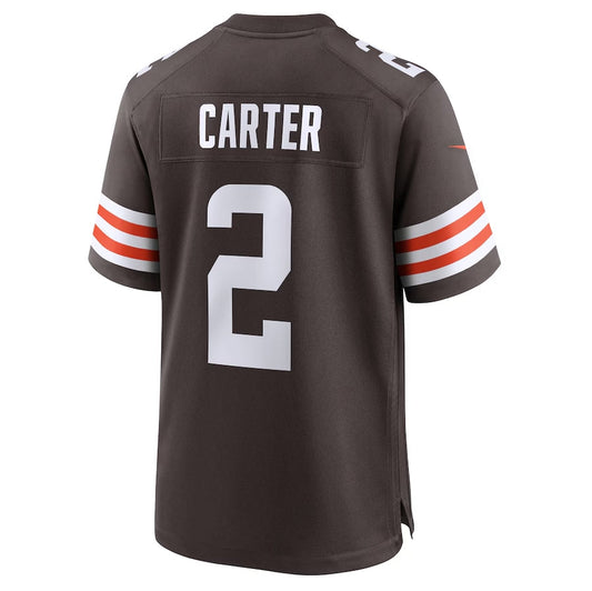 C.Browns #2 DeAndre Carter Brown Team Game Stitched American Football Jerseys