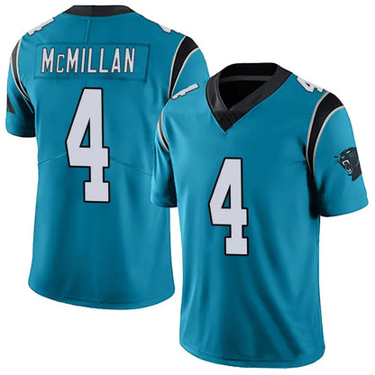 C.Panthers #4 Tetairoa McMillan Player Blue Limited Vapor Untouchable Football Jerseys