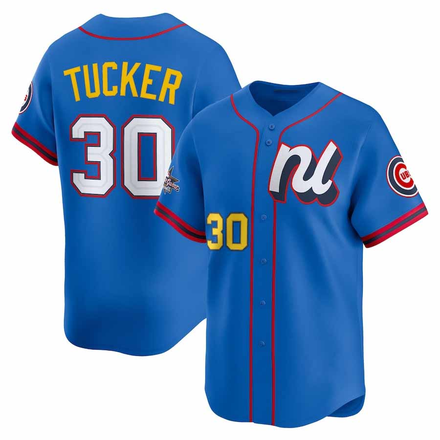 Chicago Cubs #30 Kyle Tucker National League 2025 All-Star Edition Limited Player Jersey - Blue Baseball Jersey