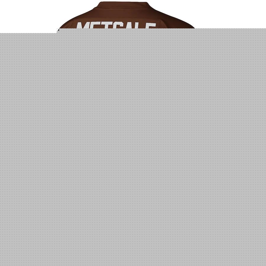 C.Browns #21 Eric Metcalf  Mitchell & Ness Brown 1989 Legacy Replica Jersey Stitched American Football Jerseys