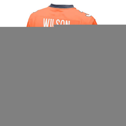 D.Broncos #3 Russell Wilson Orange Game Jersey Stitched American Football Jerseys