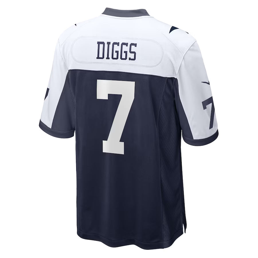 D.Cowboys #7 Trevon Diggs Player Navy Alternate Game Football Jerseys