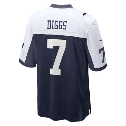 D.Cowboys #7 Trevon Diggs Player Navy Alternate Game Football Jerseys
