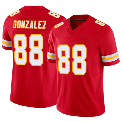 KC.Chiefs #88 Tony Gonzalez Player Red Vapor F.U.S.E. Limited Stitched Football Jerseys