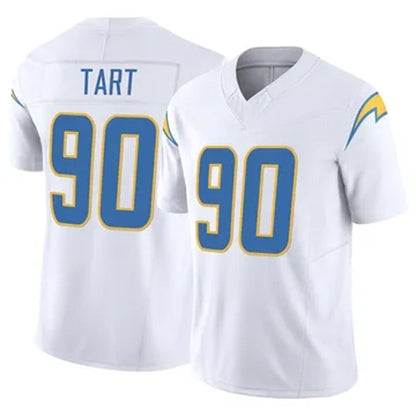 LA.Chargers #90 Teair Tart Player White Vapor F.U.S.E. Limited Football Jerseys
