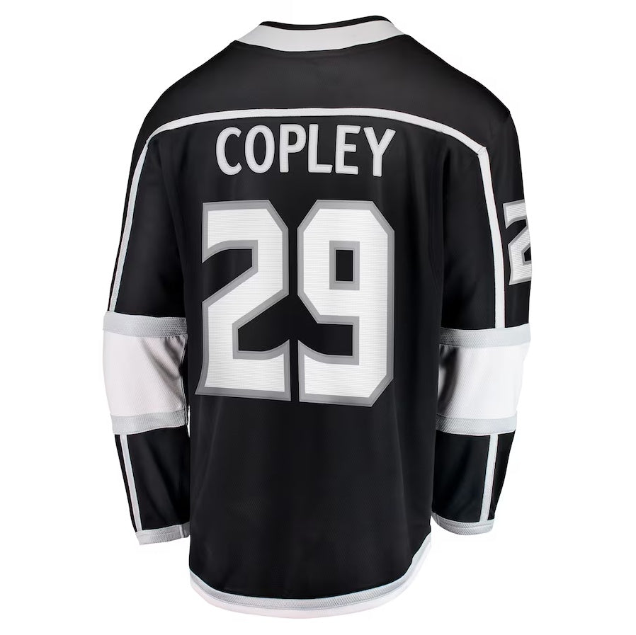 LA.Kings #29 Pheonix Copley Fanatics Home Breakaway Jersey - Black Stitched American Hockey Jerseys