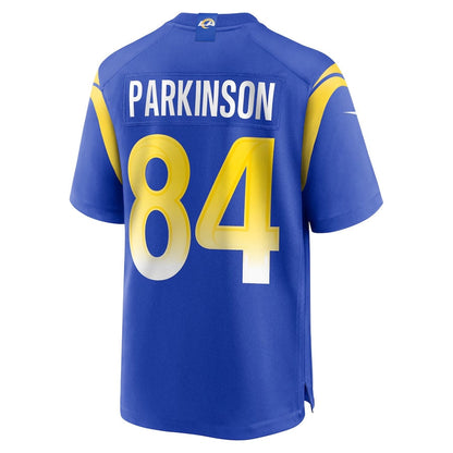 LA.Rams #84 Colby Parkinson Royal Team Game Stitched American Football Jerseys