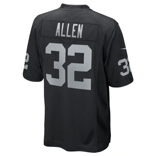 LV.Raiders #32 Marcus Allen Player Black Home Game Football Jerseys