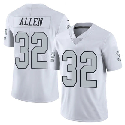 LV.Raiders #32 Marcus Allen Player White Alternate Vapor Limited Football Jerseys