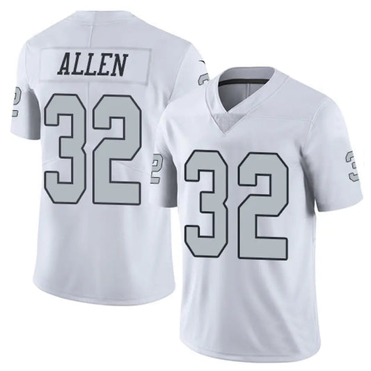 LV.Raiders #32 Marcus Allen Player White Alternate Vapor Limited Football Jerseys