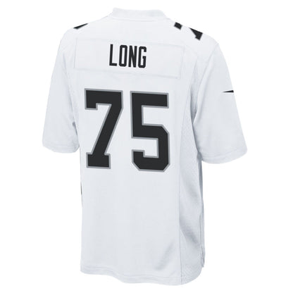 LV.Raiders #75 Howie Long Player White Home Game Football Jerseys