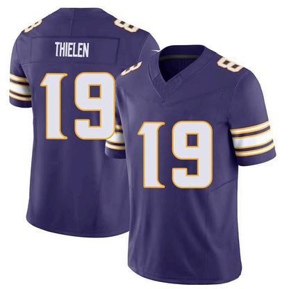 MN.Vikings #19 Adam Thielen Player Purple Classic Vapor F.U.S.E. Limited Football Jerseys