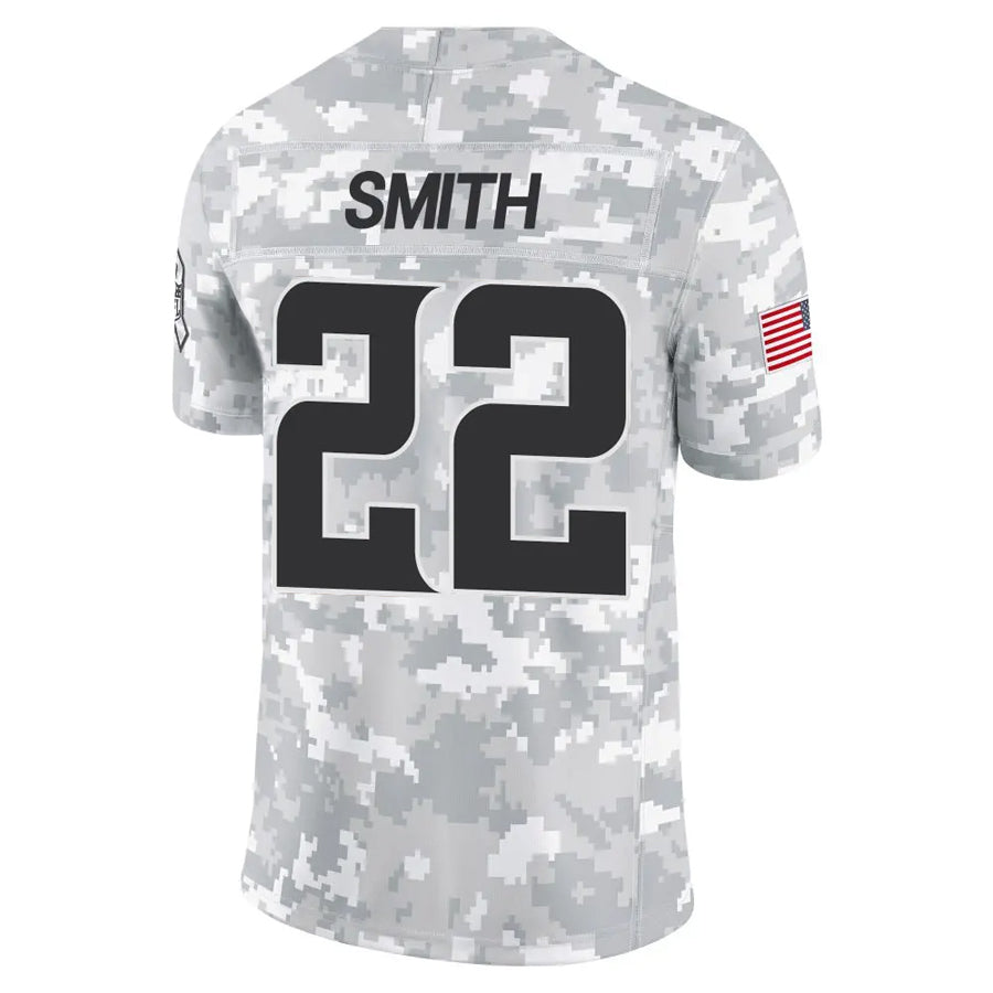 MN.Vikings #22 Harrison Smith Player Arctic Camo Salute to Service Limited Football Jerseys