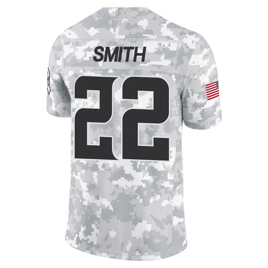 MN.Vikings #22 Harrison Smith Player Arctic Camo Salute to Service Limited Football Jerseys