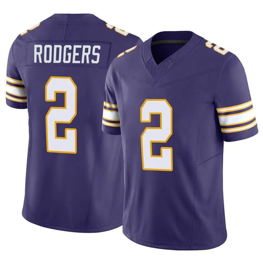 MN.Vikings #2 Isaiah Rodgers Player Purple Classic Vapor F.U.S.E. Limited Football Jerseys