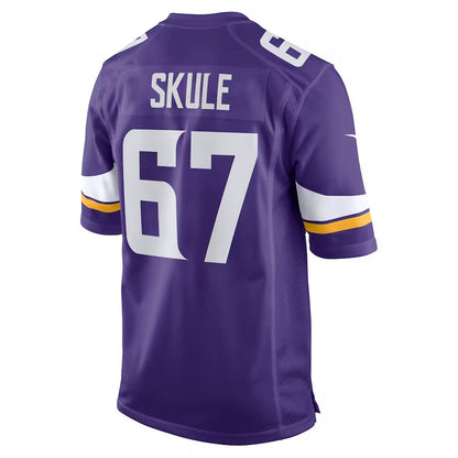 MN.Vikings #67 Justin Skule Purple Team Game Stitched American Football Jerseys