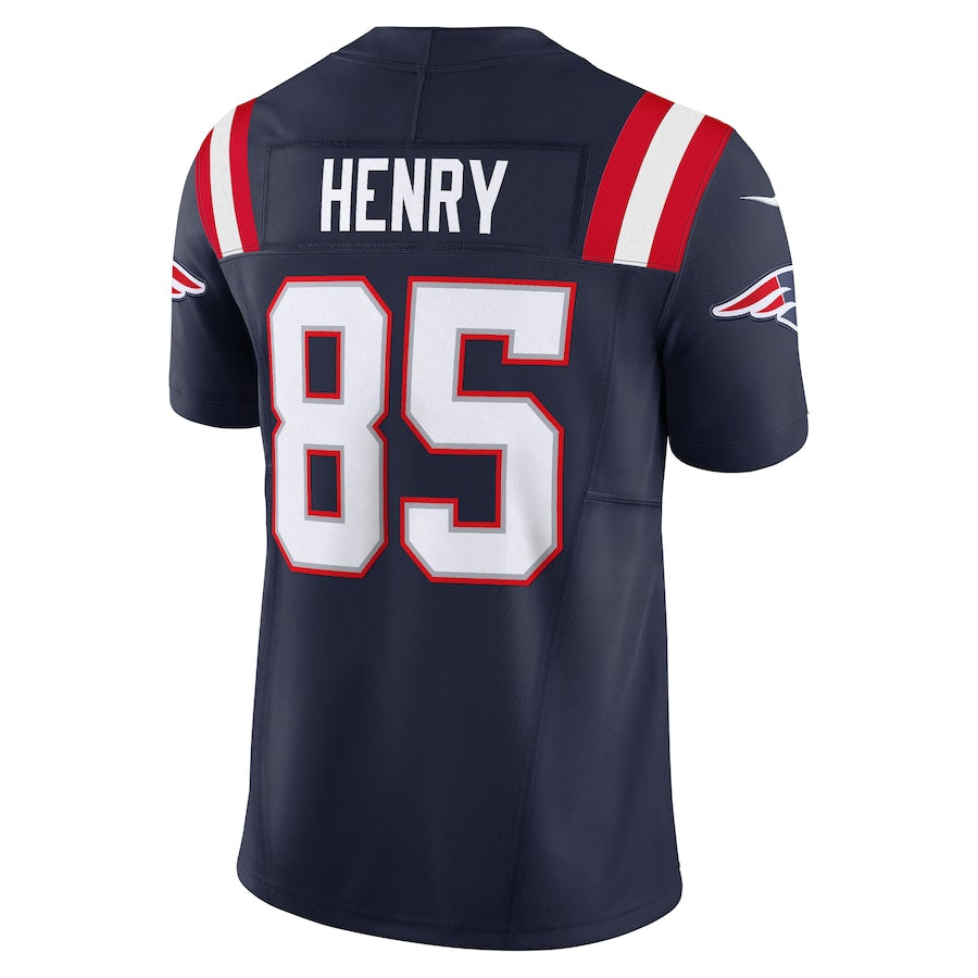 NE.Patriots #85 Hunter Henry Player Navy Vapor F.U.S.E. Limited Football Jerseys