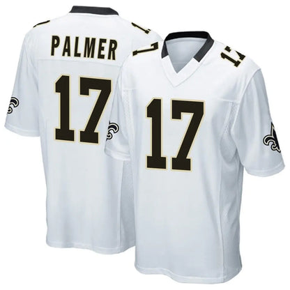 NO.Saints #17 Trey Palmer Player White Home Game Football Jerseys