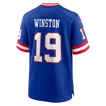 NY.Giants #19 Jameis Winston Player Red Alternate Game Football Jerseys