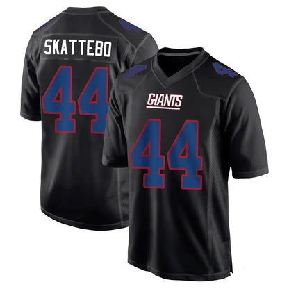 NY.Giants #44 Cam Skattebo Player Black Fashion Game Football Jerseys