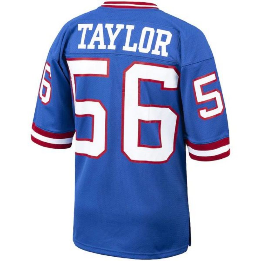 NY.Giants #56 Lawrence Taylor Mitchell & Ness Royal 1986 Throwback Retired Player Football Jerseys